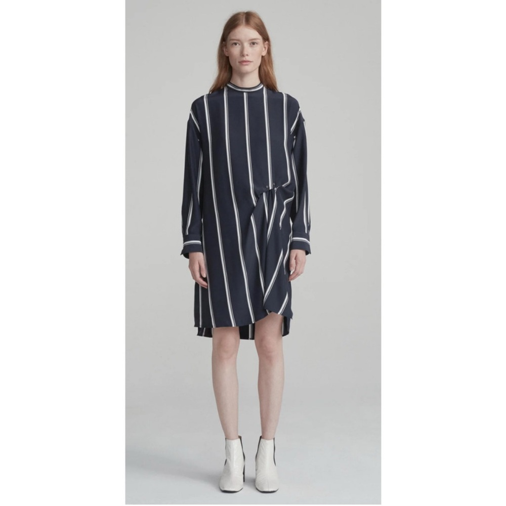 NWT Rag & Bone Navy Stripe Jacklin Dress XS